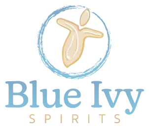 Image: Blue Ivy Spirits Vertical Logo